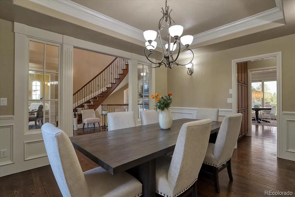 Traditional Two-Story Walk-out Castle Pines Custom Home
