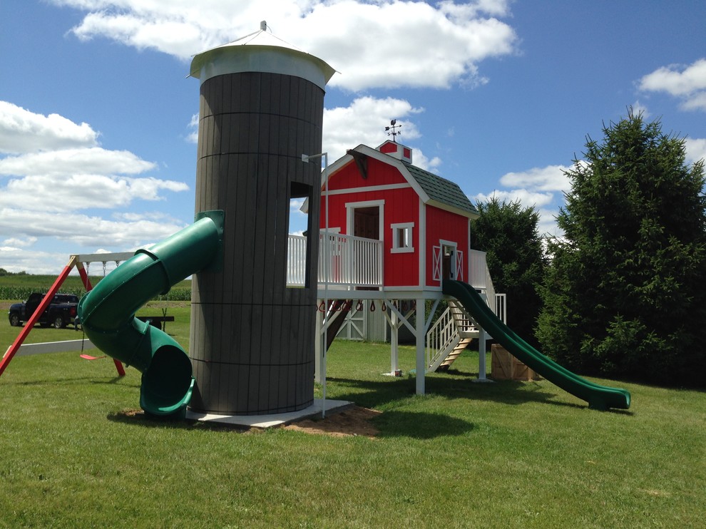 Farm Theme Farmhouse Kids Grand Rapids by Out On a Limb Playhouses