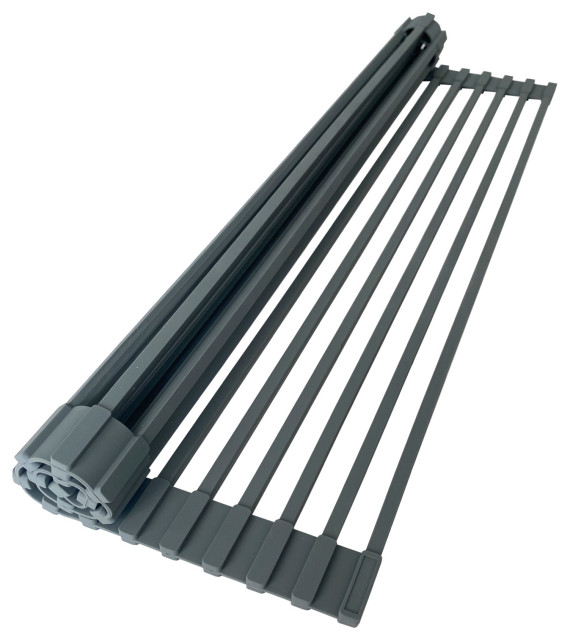 Workstation Roll-Up Dish Drying Rack