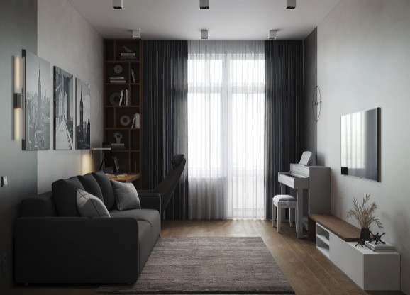 Визуализации действующего проекта в ЖК Сильвер