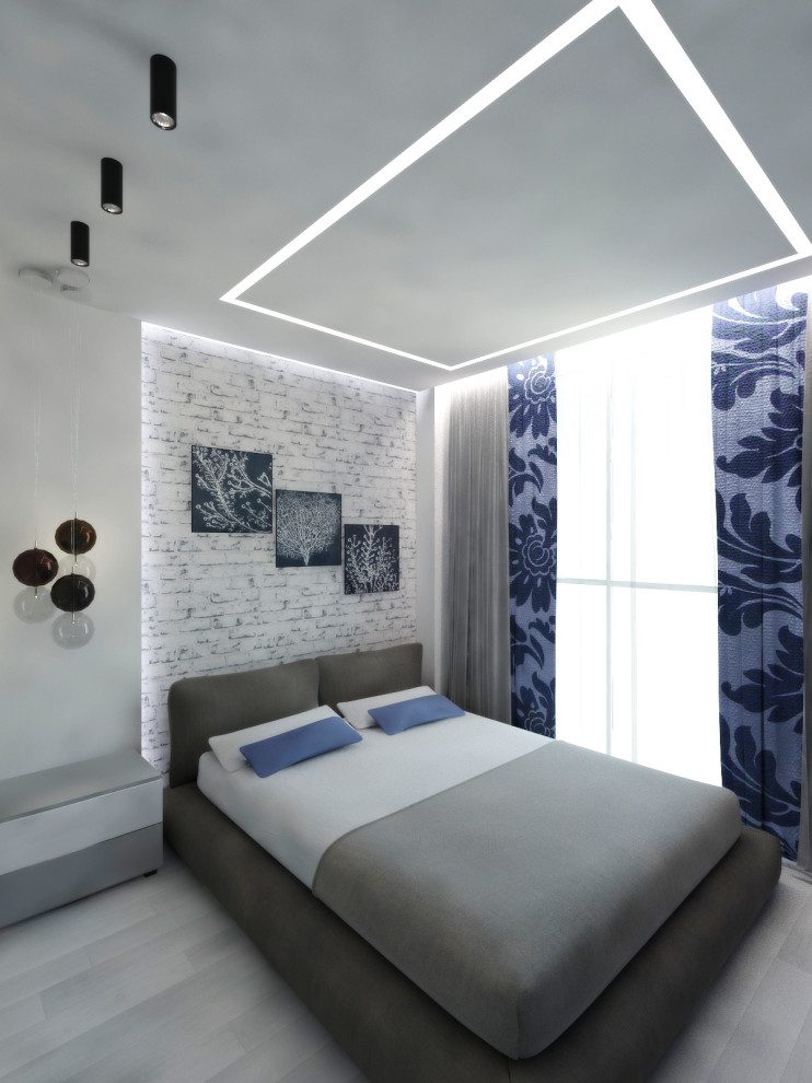 Минимализм в интерьере квартиры для отпуска в городе Сочи.