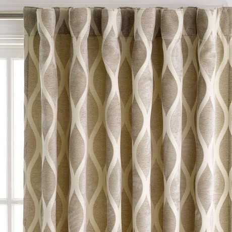 Concealed With Curtain Delus Natural Lightfilter 180x250cm Concealed Tab Top Curtain contemporary-curtains