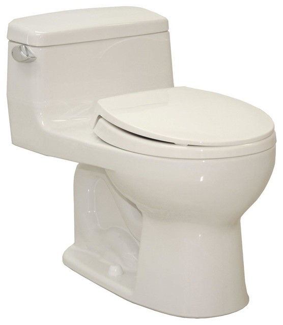 Toto Supreme Round One-Piece Toilet, Colonial White (MS863113#11)