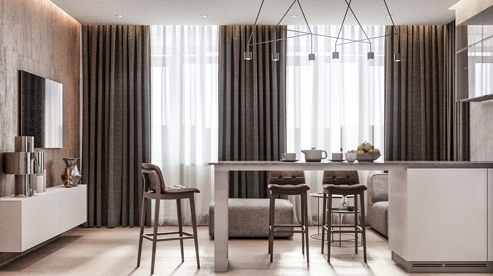 Брутальный минимализм в ЖК "TIME"