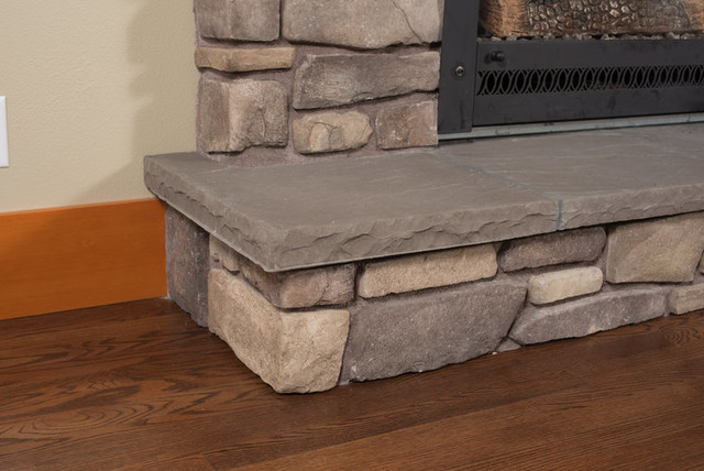 Academy Fireplace rustic