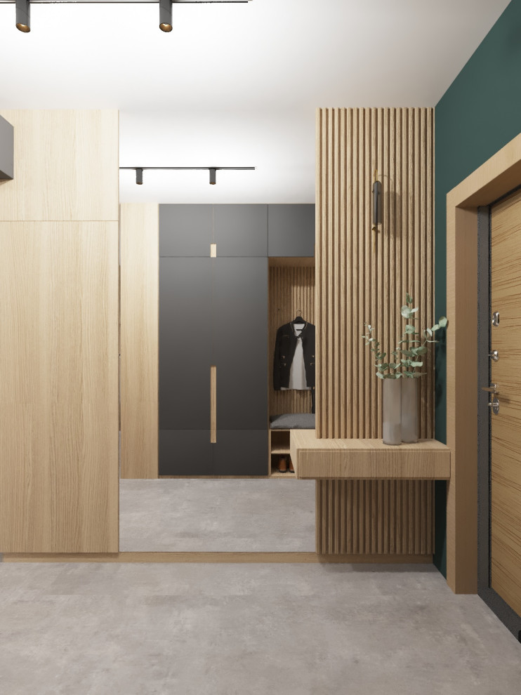 Лофт с абстракцией