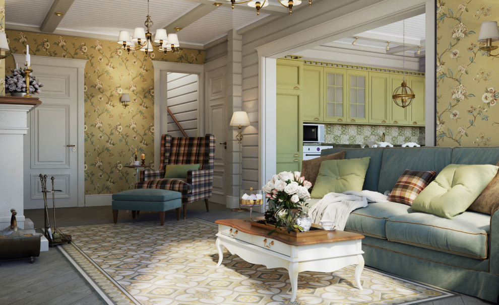 Дом из клееного бруса.