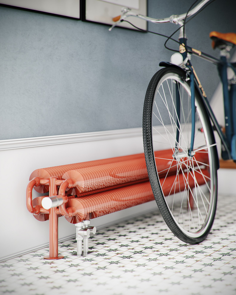 Проект с дизайн радиатором Terma Ribbon