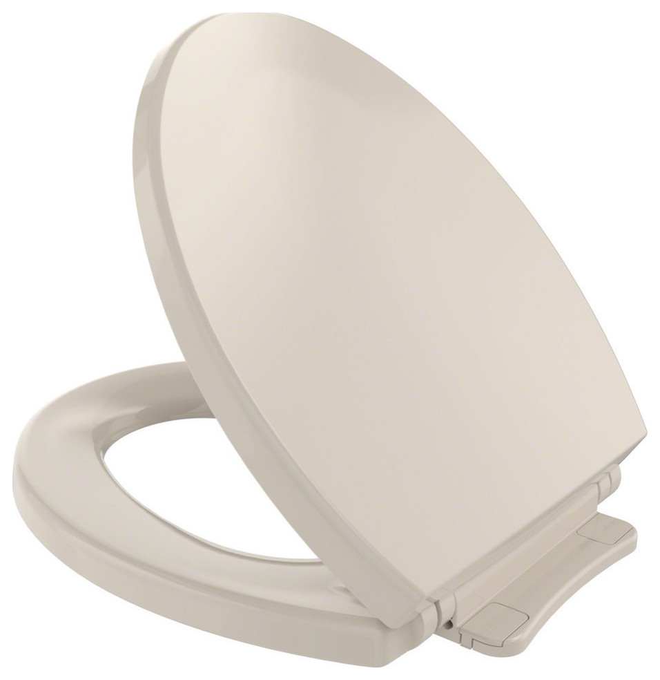 Toto SoftCloseNon Slamming Round Toilet Seat and Lid Toilet Seats