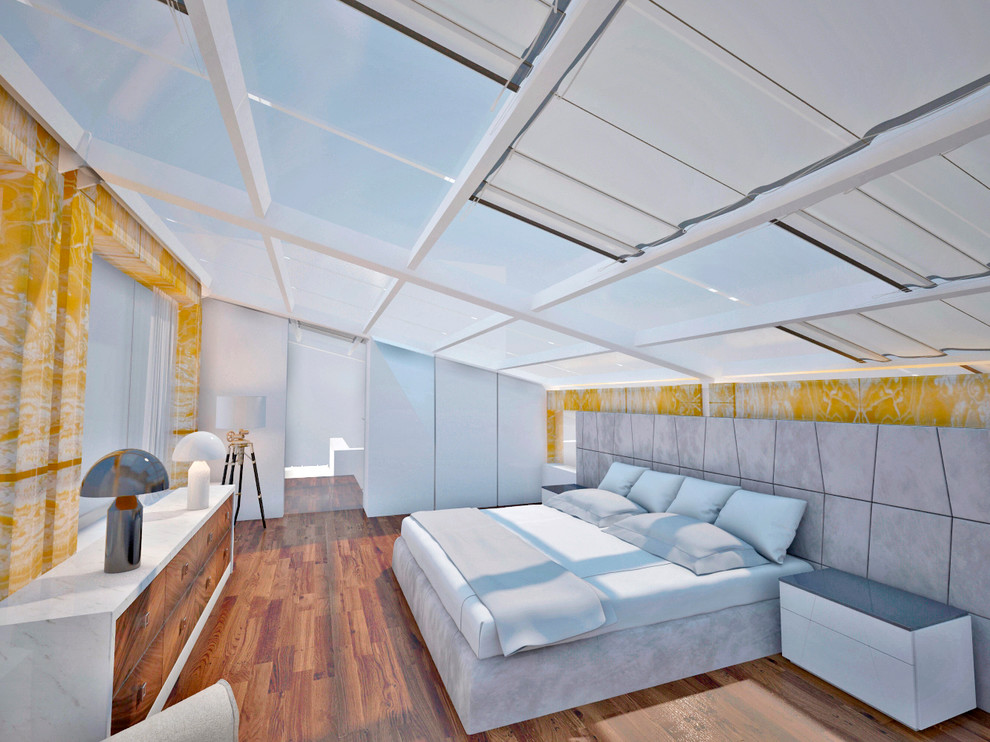 Проект 79 - Интерьер двухуровневой квартиры (4 вариант)