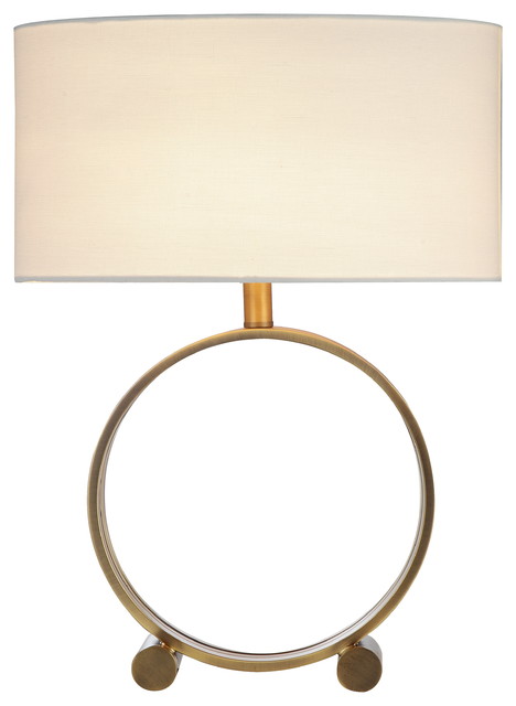 Alli Table Lamp, Brass