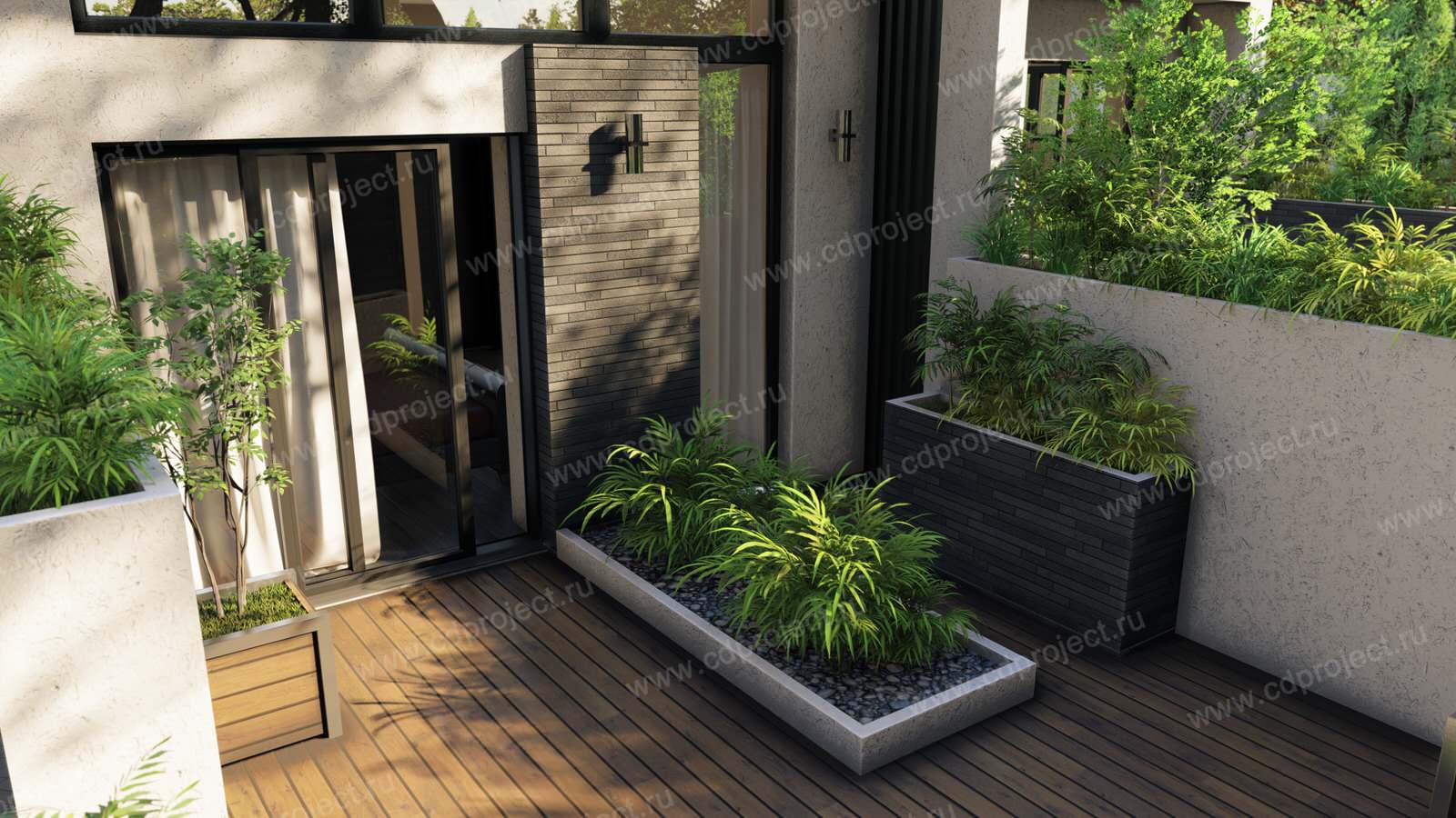 Дом в стиле хай тек