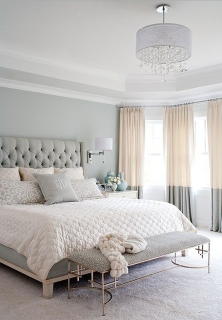 modern and chic european style bedroom - traditional - bedroom - los