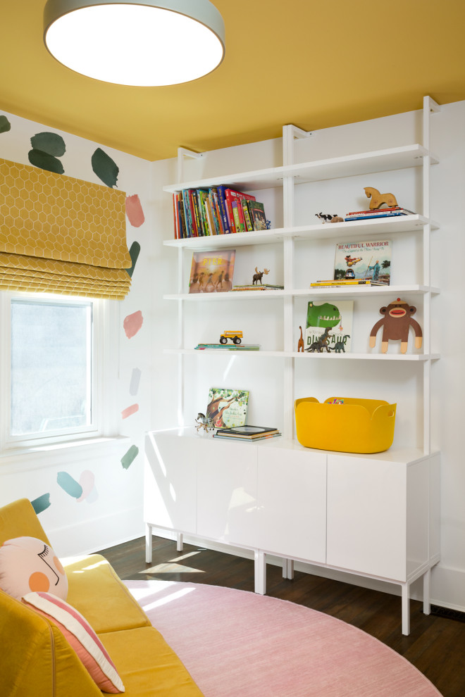 Inspiration pour une chambre d'enfant nordique.