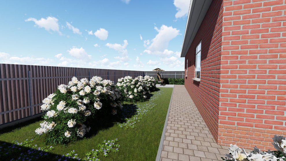 Дизайн-проект участка в поселке "Куюки"