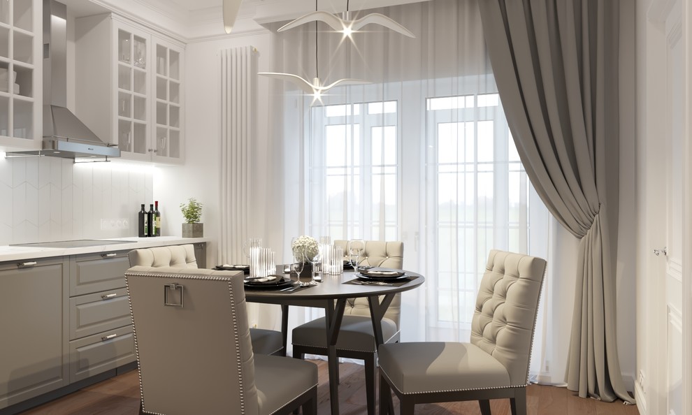 Дизайн-проект квартиры в ЖК "ЗИЛАРТ" 45 кв.м.