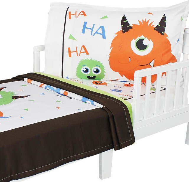 Crazy Critters Toddler Bedding Set