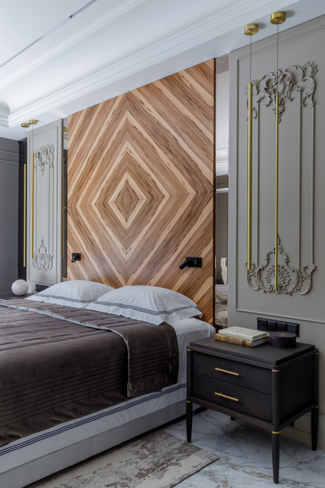 Мебель для мастер-спальни загородного дома