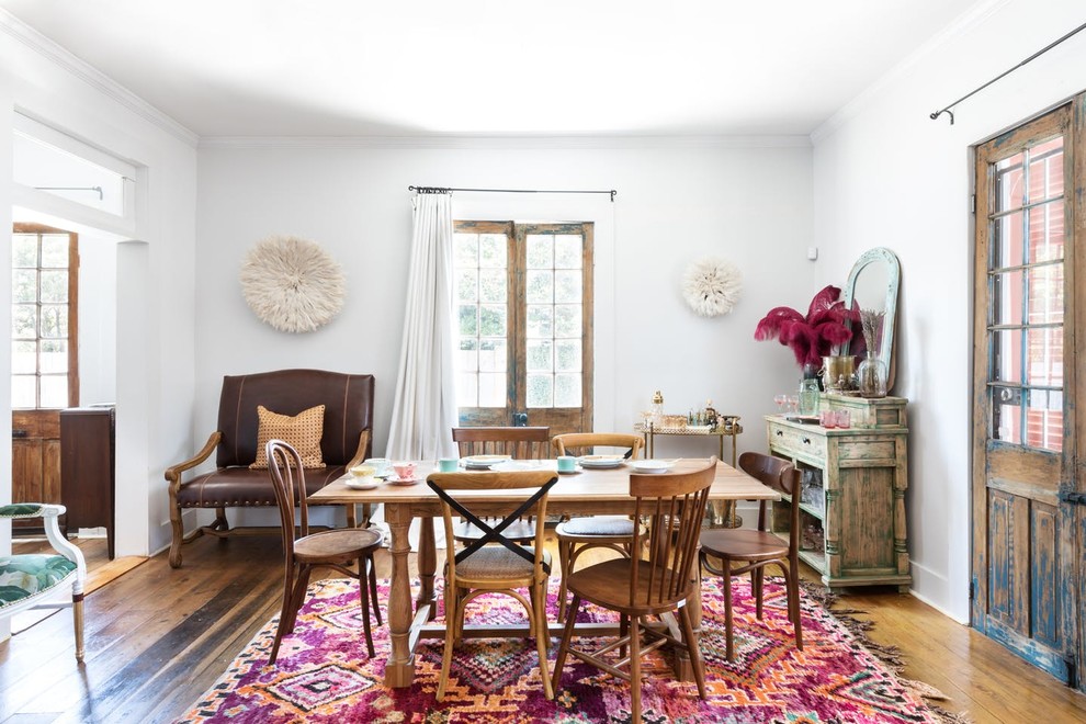 Inspiration for an eclectic dining room remodel in New Orleans