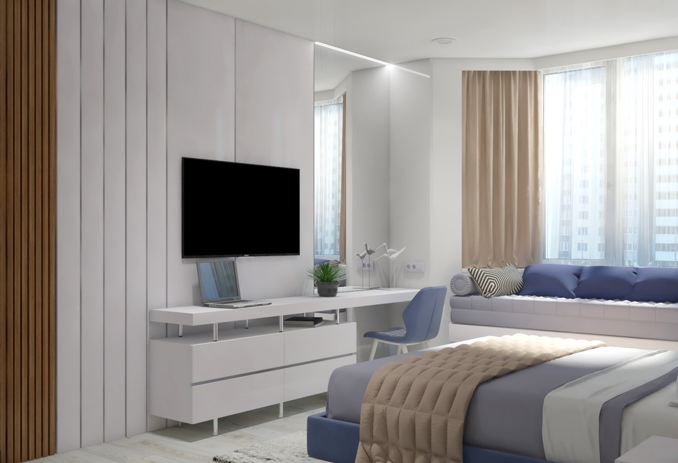 Современный интерьер двушки