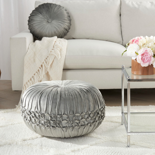 LF43306E : Oreiller Mina Victory by Nourison TR210 Boa Shag avec