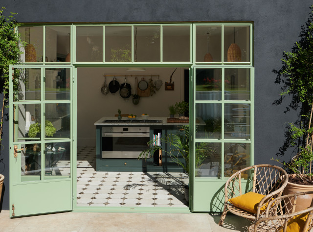 The Chiswick Basement by deVOL middelhavsstil-koekken