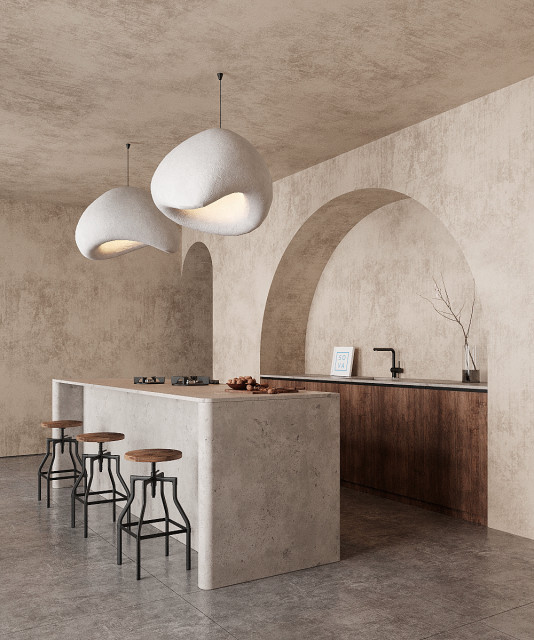 Bright and spacious kitchen rustic-kitchen