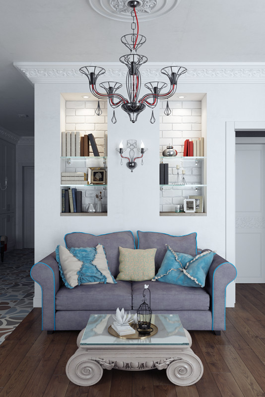 Гостиная Лофт ЖК Лосиный остров