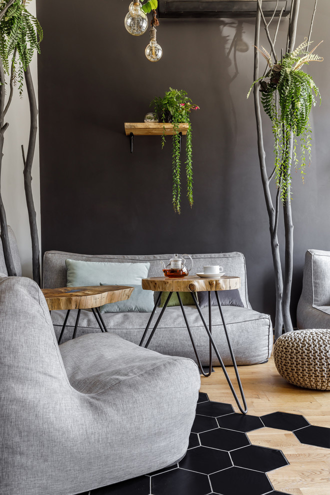 Дизайнерский проект "Зеленое" кафе в Краснодаре