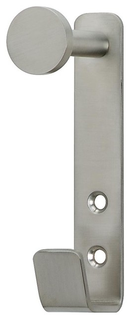 Coat and Hat Hook in Stainless Steel Finish