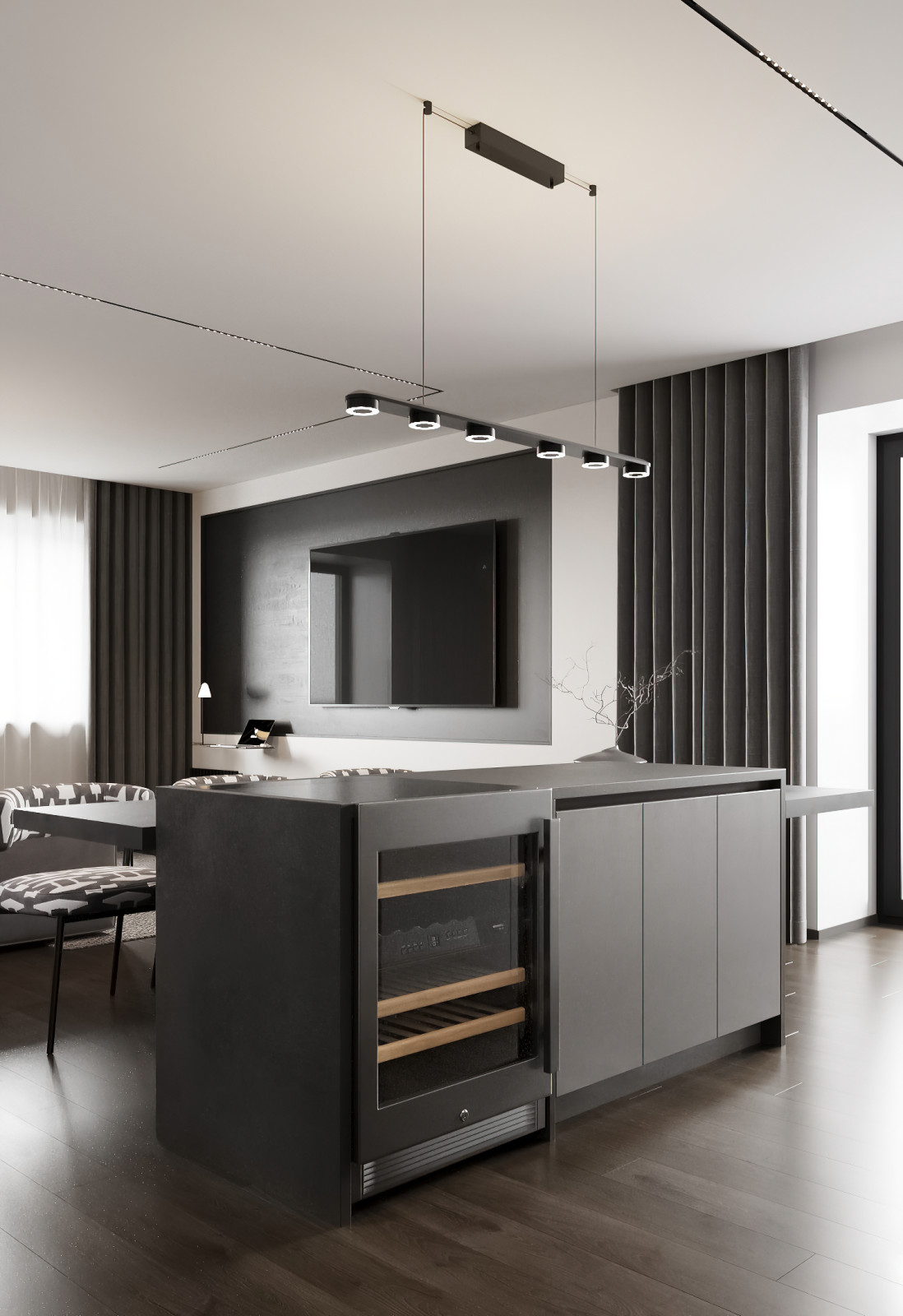 Дизайн проект квартиры для молодой семьи