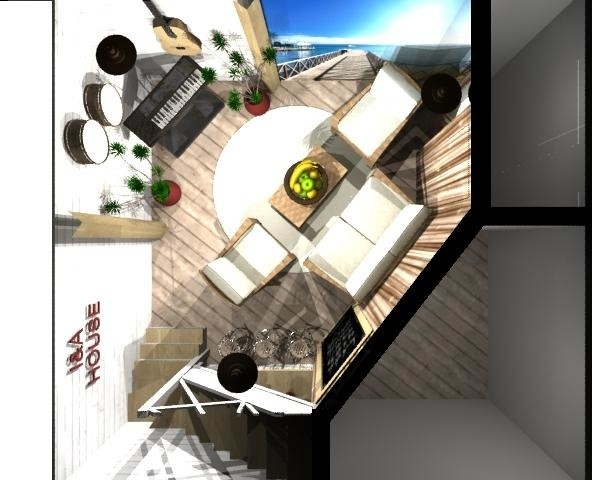 интерьер подвала