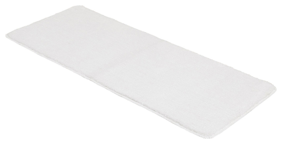 Microfiber Polyester Double Sink Bath Mat Runner 48"L x 20"W