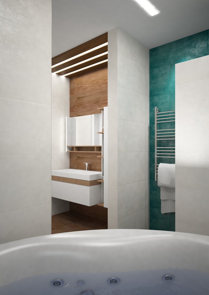 Яркая квартира для молодой пары