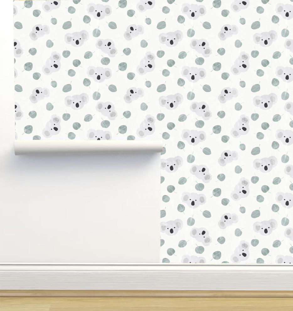 Koalas Wallpaper by Erin Kendal, Sample 12"x8" Contemporary