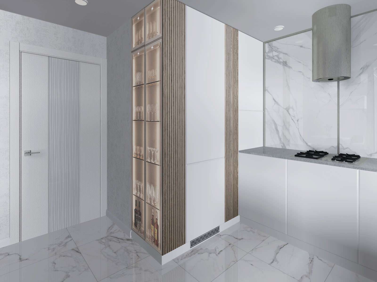 г.Владимир, мкр.Юрьевец, ул.Всесвятская, Кухня-столовая, 21 м2