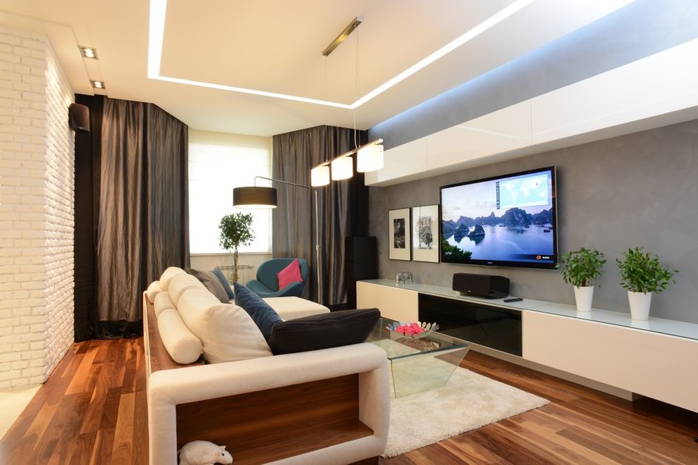 Ремонт трёхкомнатной квартиры 87 кв.м в стиле лофт