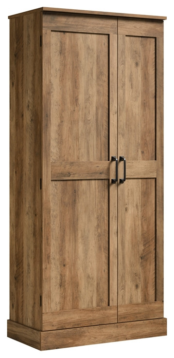 Sauder Miscellaneous Storage Engineered Wood Storage Cabinet in Rural Pine
