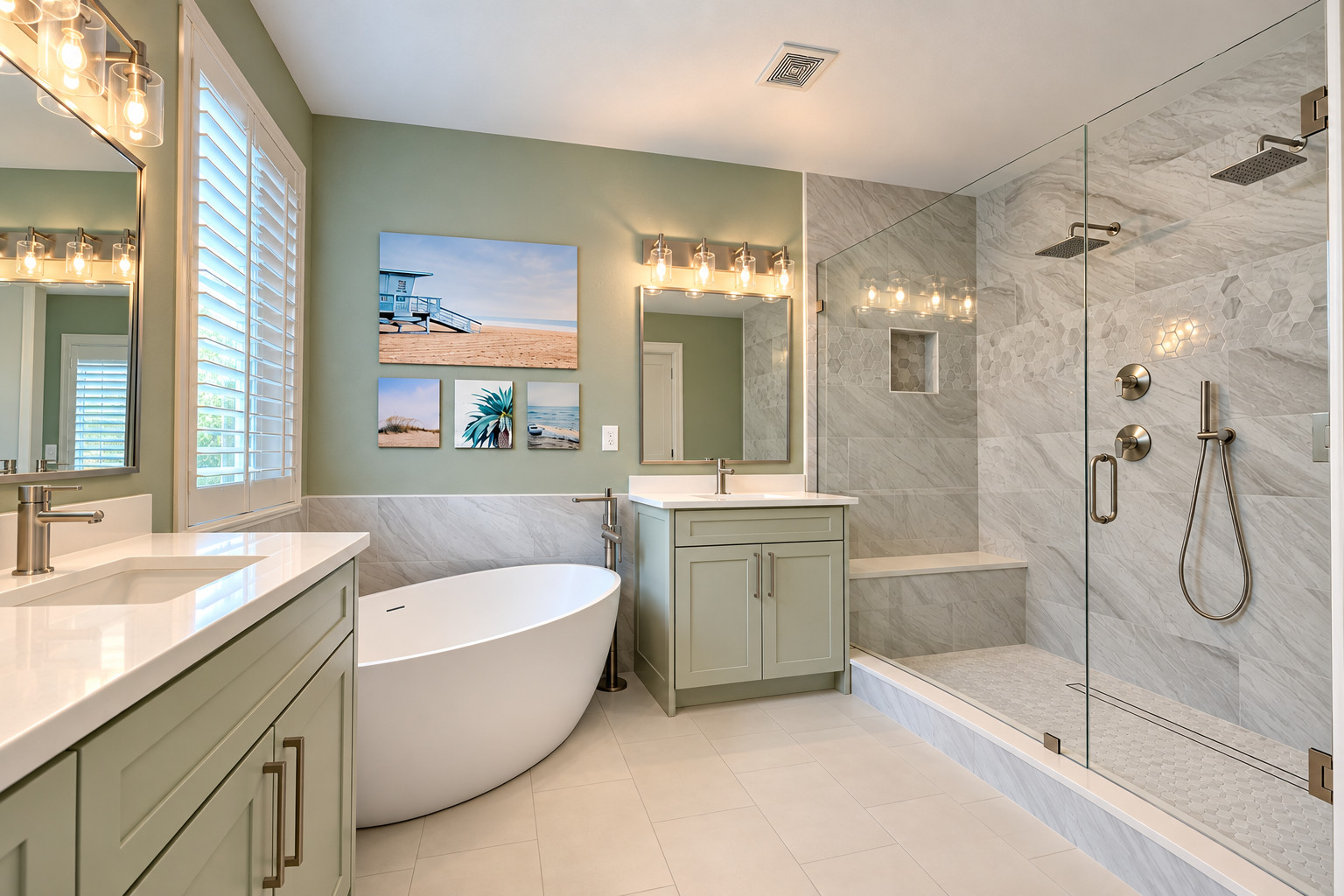 Allen TX - Complete Primary Bathroom Remodeling