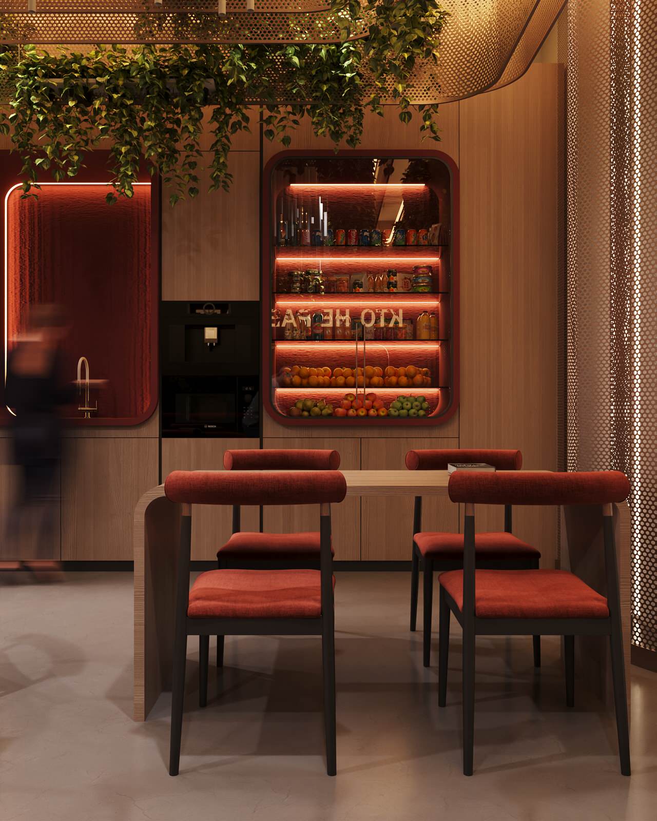 Кухня сотрудников. Штаб-квартира Совкомбанк Поволжье