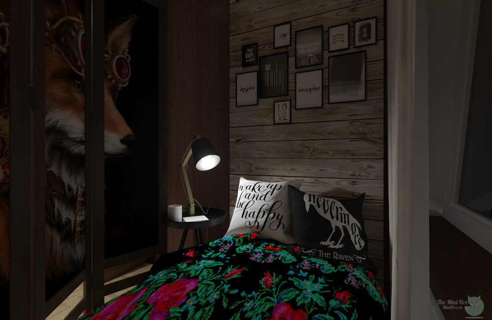 Декор мансарды c элементами steampunk