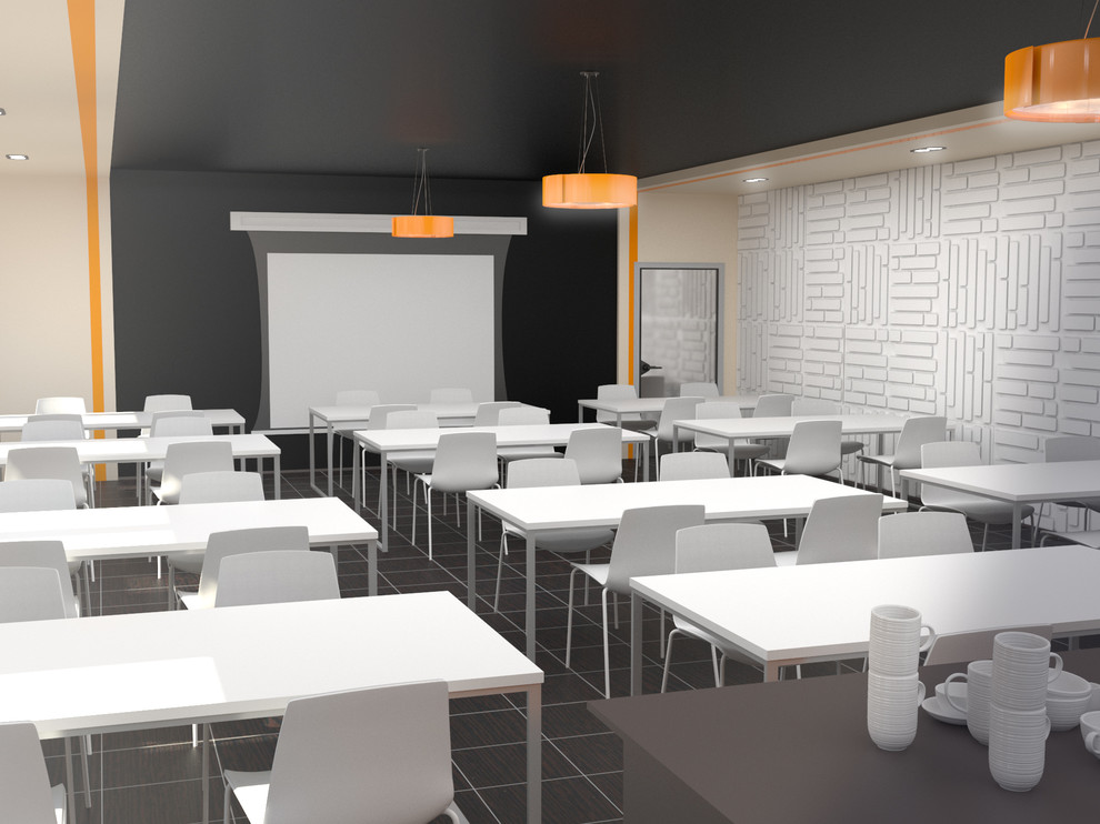 Интерьер студенческого кафе