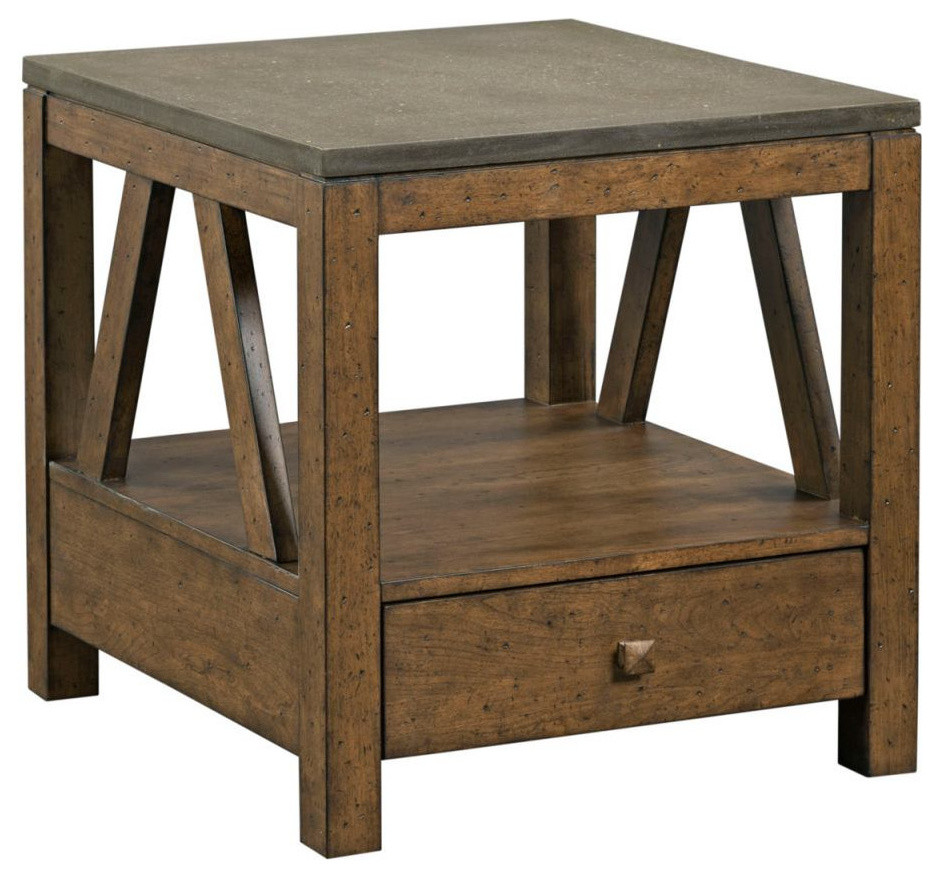 Kincaid Furniture Modern Classics Mason Drawer End Table