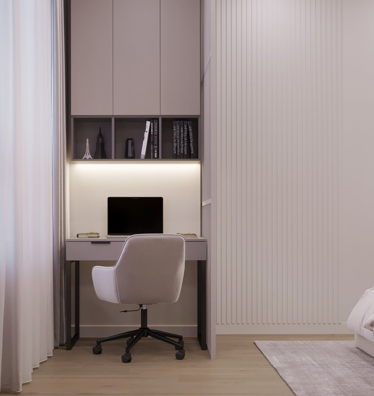 Дизайн квартиры в ЖК Парк Столиц