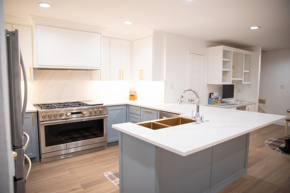 Kitchen + Powder Bath