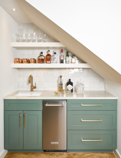 Mini Bar Ideas for Small-Space 'Happy Hour
