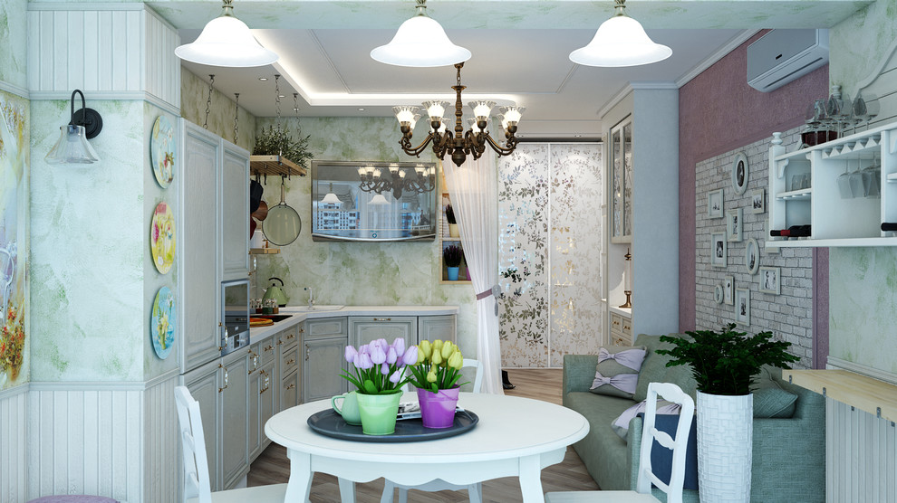 ЖК "Аврора" дизайн проект 3х комнатной квартиры