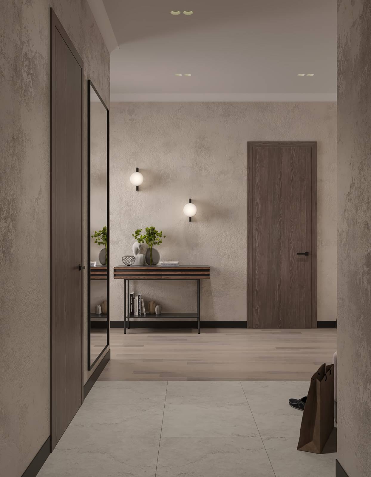 ЖК Серебряный Парк. Прихожая