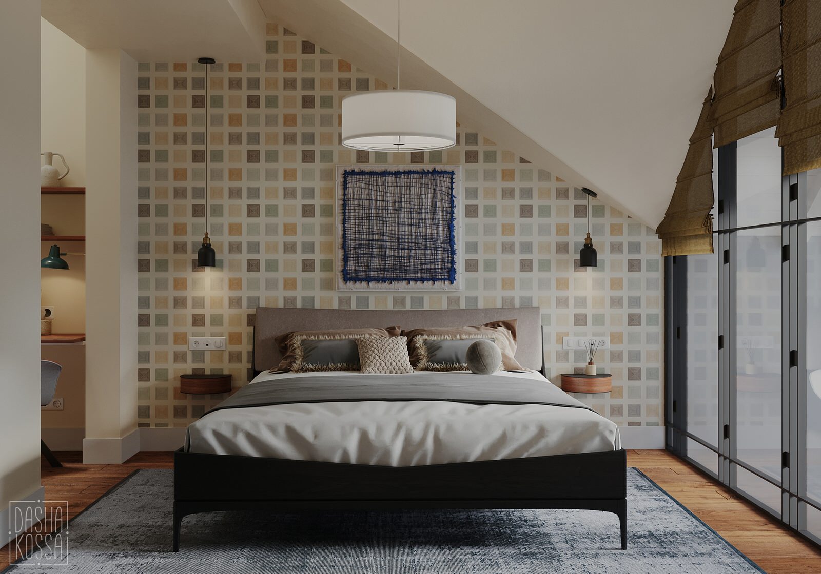 Двухуровневая квартира для загородной жизни в комфортных условиях