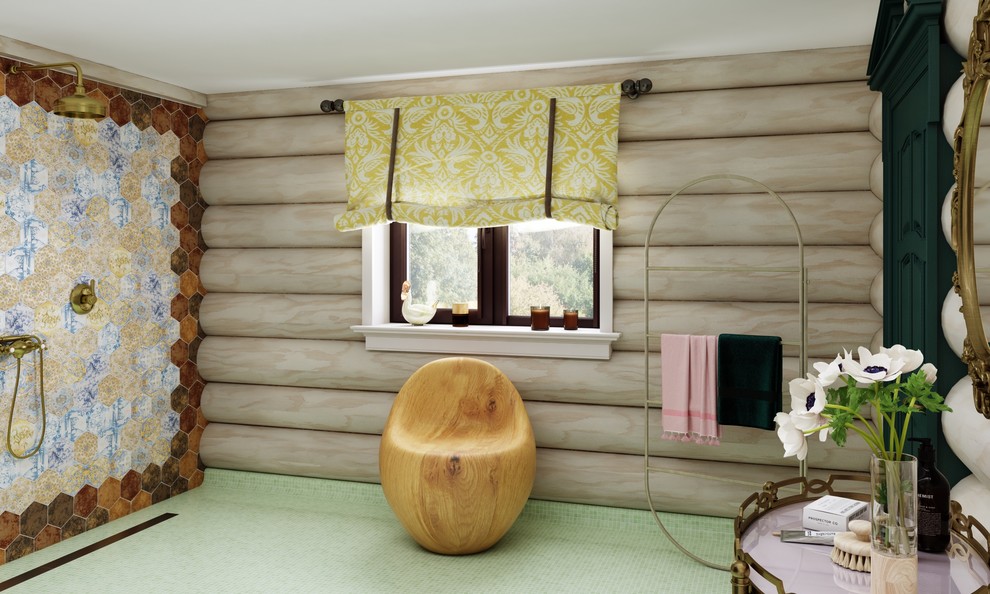 Дизайн интерьера бани.